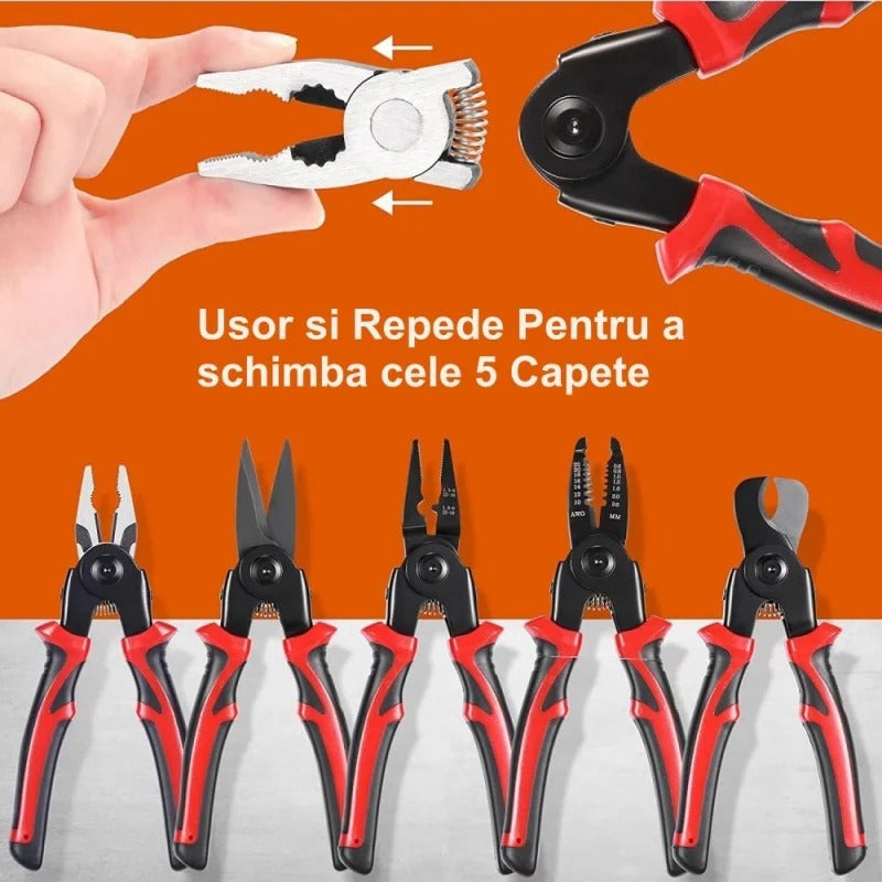 Set Clește Multifuncțional 5 în 1