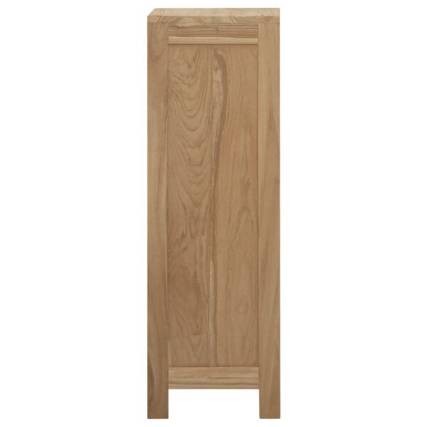 Comodă cu sertare, 30x30x90 cm, lemn masiv tec