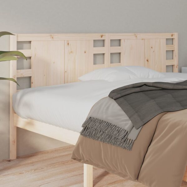 Tăblie de pat, 156x4x100 cm, lemn masiv de pin