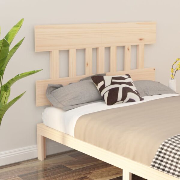 Tăblie de pat, 138,5x3x81 cm, lemn masiv de pin