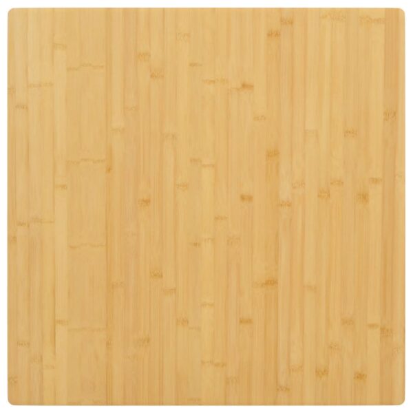 Blat de masă, 70x70x1,5 cm, bambus